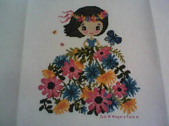 Cross stitch square for Tahani's quilt