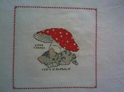 Cross stitch square for Jasper S's quilt