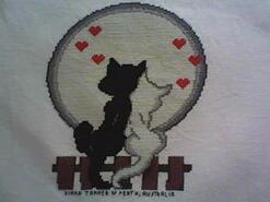 Cross stitch square for Jasper S's quilt