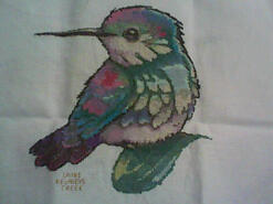 Cross stitch square for Rani's quilt