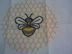 Cross stitch square for Billy's quilt