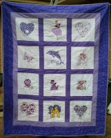 Photo of (QUILTED) Colour-Purple Theme E01