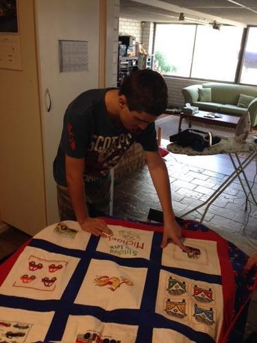 Photo of Michaels quilt
