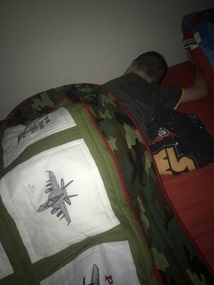 Photo of Patrick Ps quilt