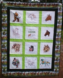 Photo of Xavier s quilt