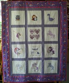 Photo of Angels quilt