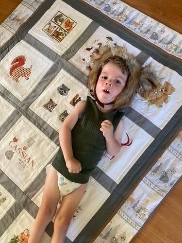 Photo of Cassians quilt