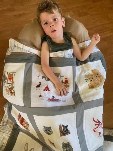 Photo of Cassians quilt