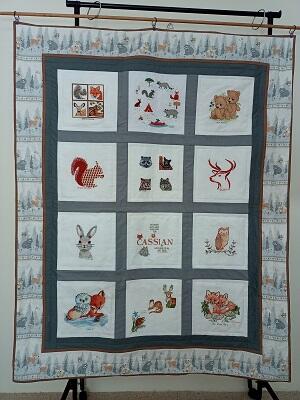 Photo of Cassians quilt