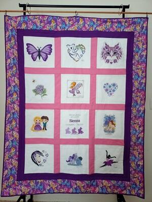 Photo of Siennas quilt