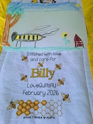 Photo of Billys quilt