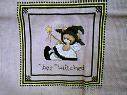 Cross stitch square for Kaylee B's quilt